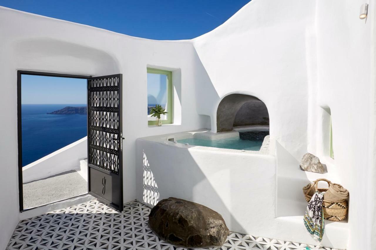 Gitsa Cliff Luxury Villa Imerovigli  Ngoại thất bức ảnh
