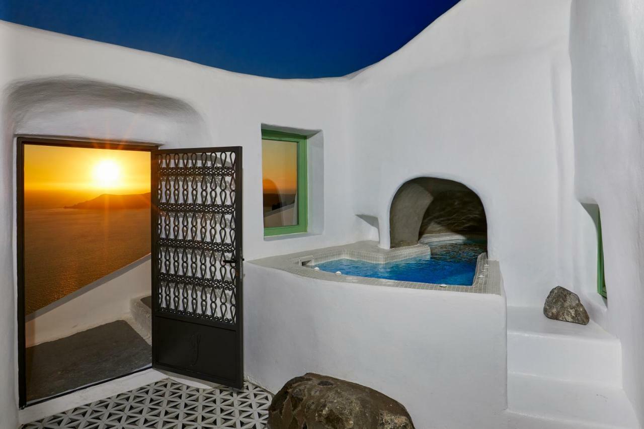 Gitsa Cliff Luxury Villa Imerovigli  Ngoại thất bức ảnh