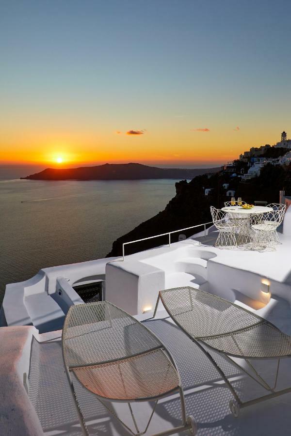 Gitsa Cliff Luxury Villa Imerovigli  Ngoại thất bức ảnh