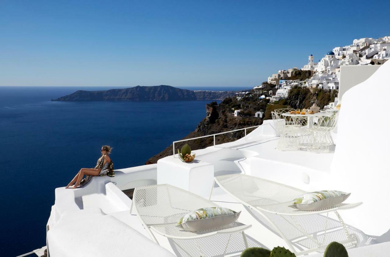 Gitsa Cliff Luxury Villa Imerovigli  Ngoại thất bức ảnh